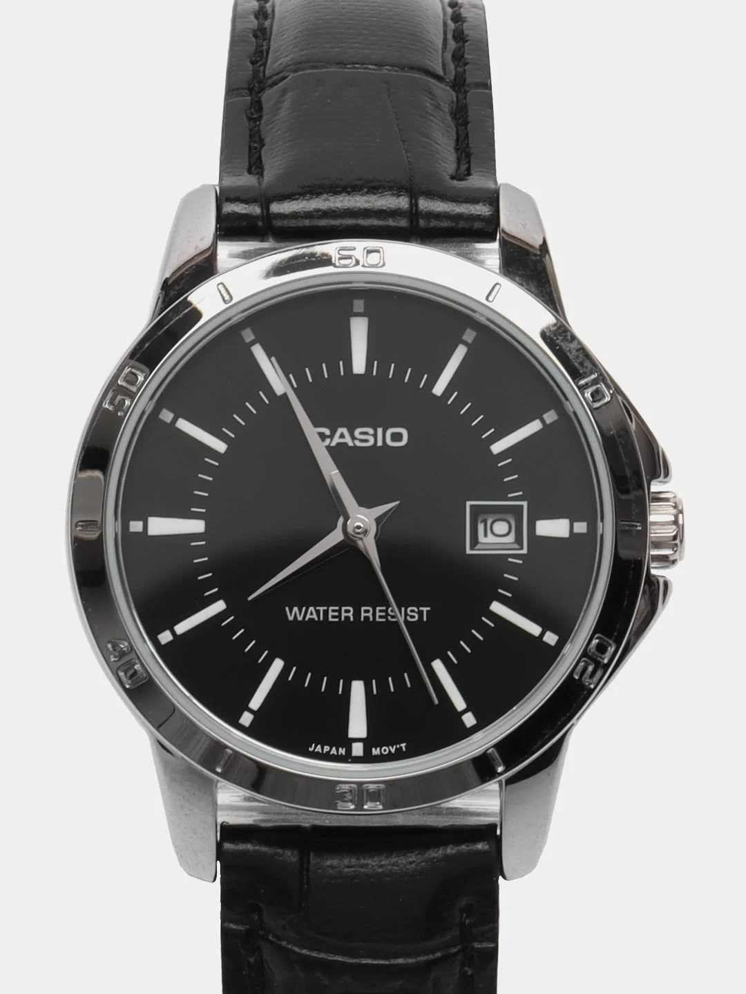 Черный часы наручные Casio Collection LTP-V004