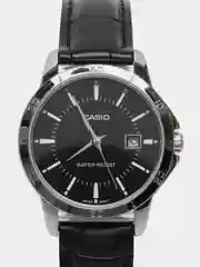 Черный часы наручные Casio Collection LTP-V004