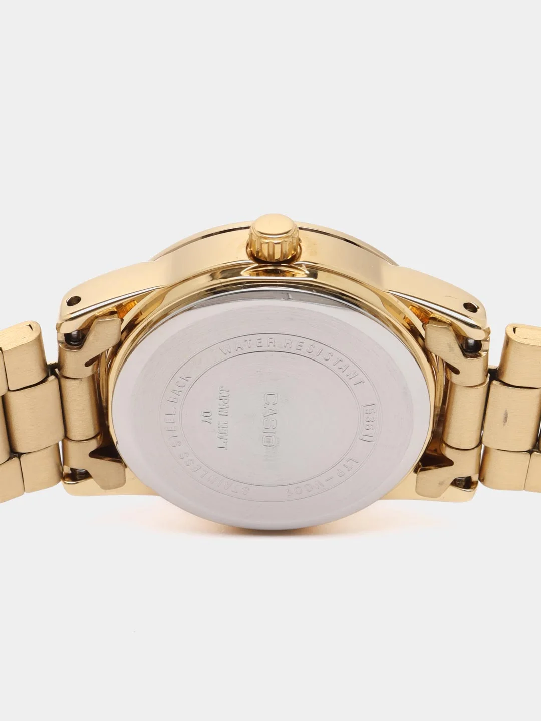 Желтый часы наручные Casio Collection LTP-V001
