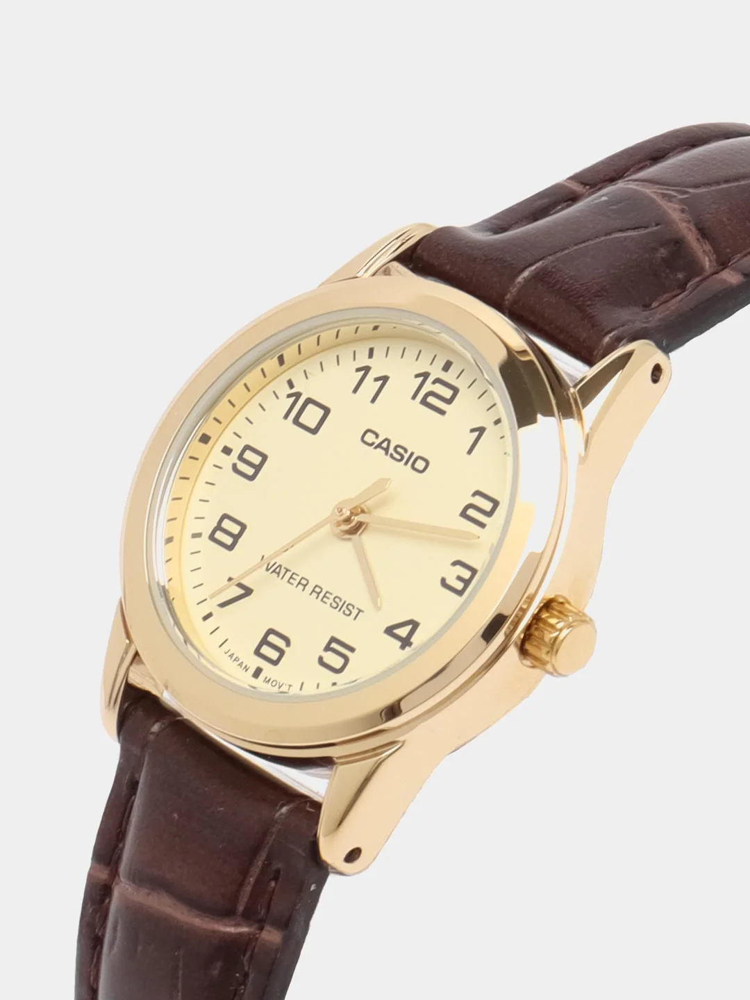Коричневый часы наручные Casio Collection LTP-V001