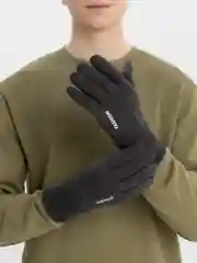 Угольный перчатки зимние флисовые утолщенные / Для сенсорного экрана