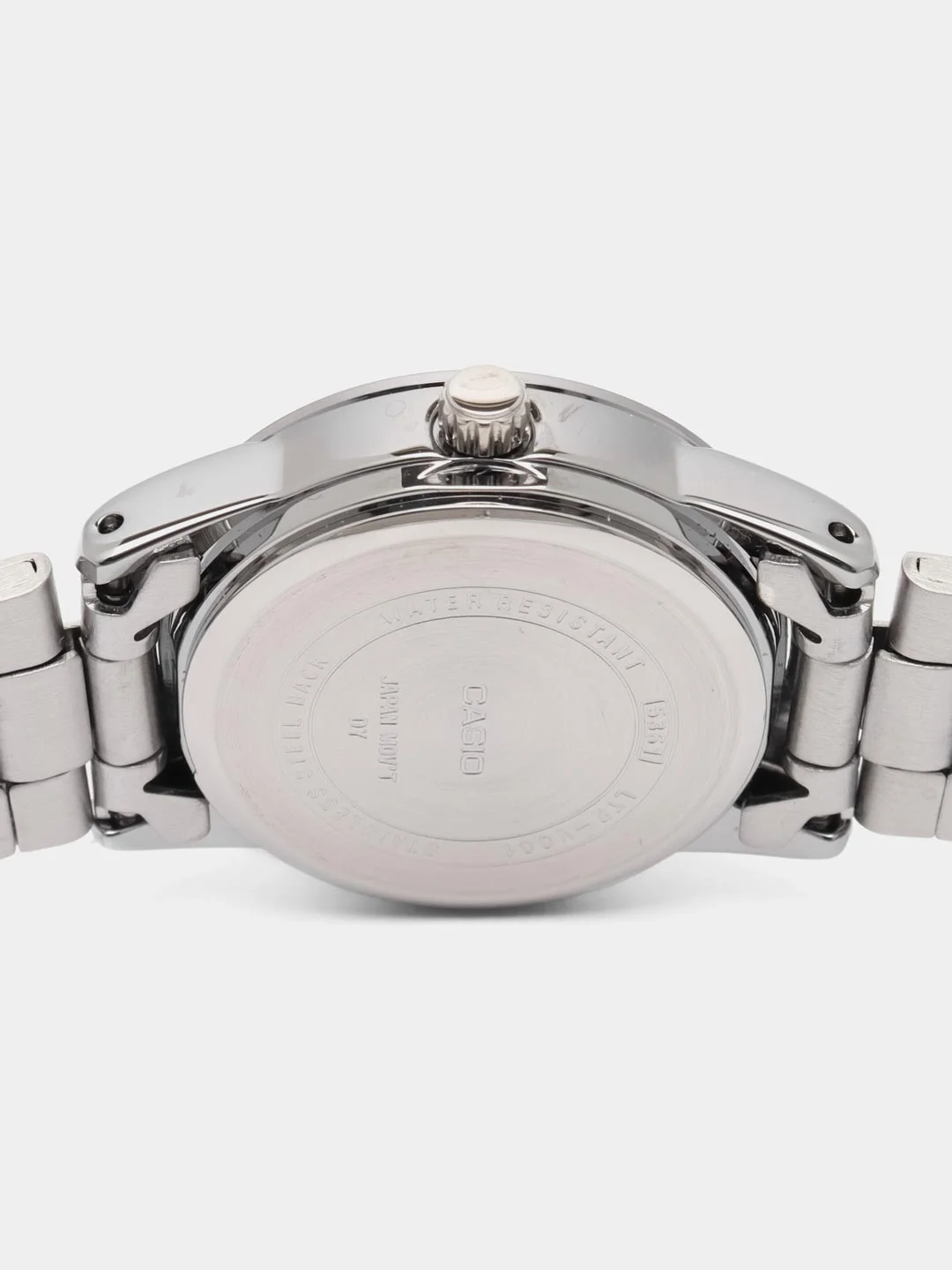 Серебряный часы наручные Casio Collection LTP-V001