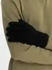 Черный перчатки мужские, на меху