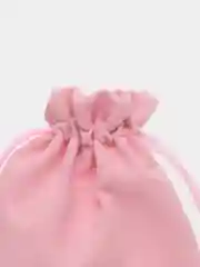 Розовый мешочек подарочный, бархатный, цветной