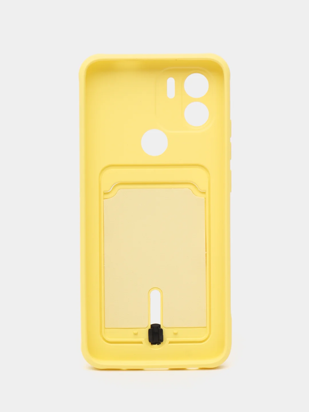 Бордовый чехол Xiaomi Redmi A1 Plus A2+ Poco C51 Редми А1 Плюс силиконовый, с карманом для карты