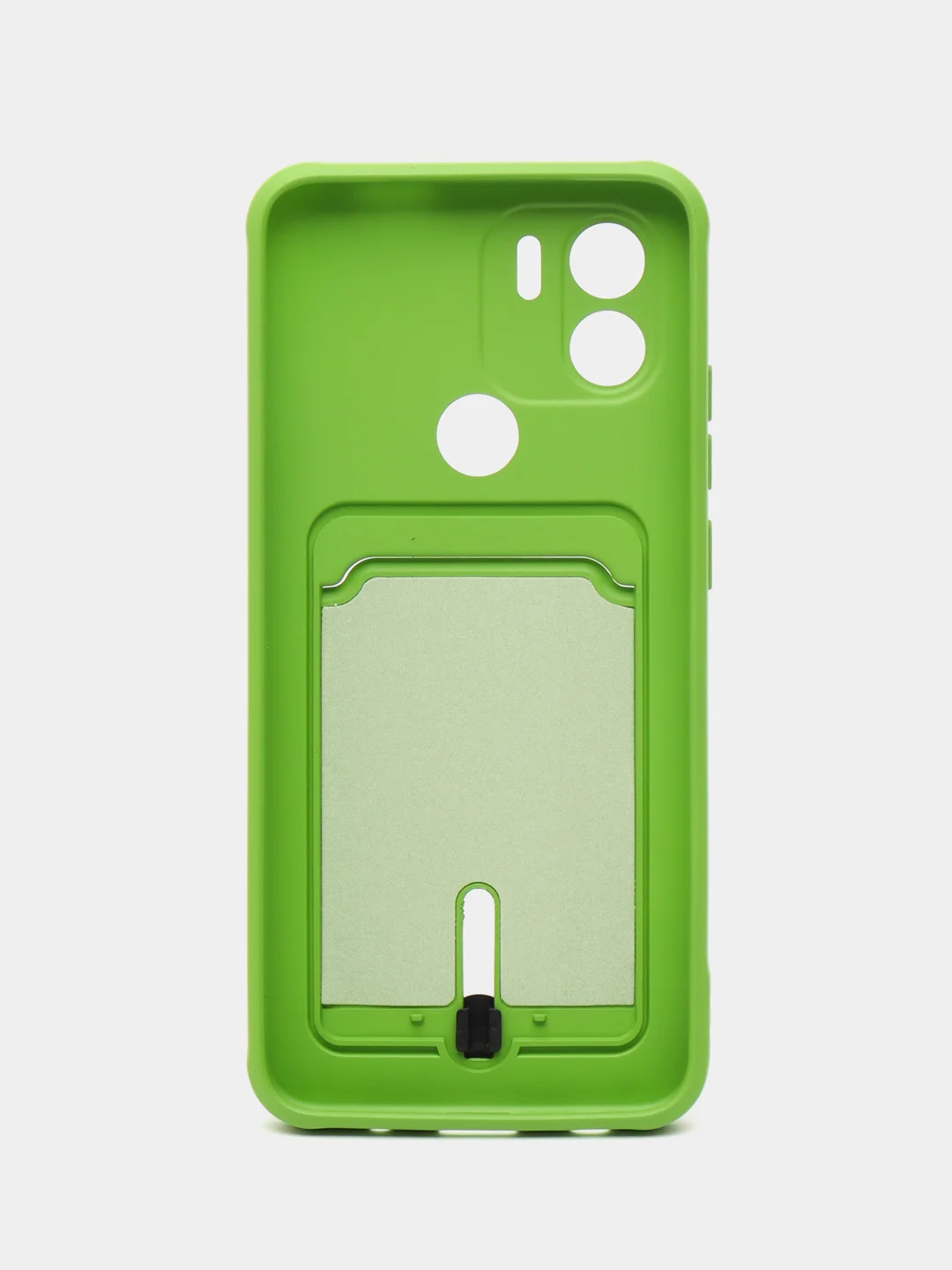 Лавандовый чехол Xiaomi Redmi A1 Plus A2+ Poco C51 Редми А1 Плюс силиконовый, с карманом для карты