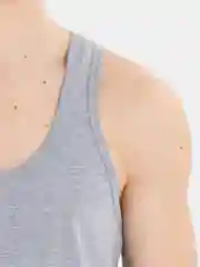 Серый майка мужская