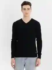 Зеленый джемпер хлопковый