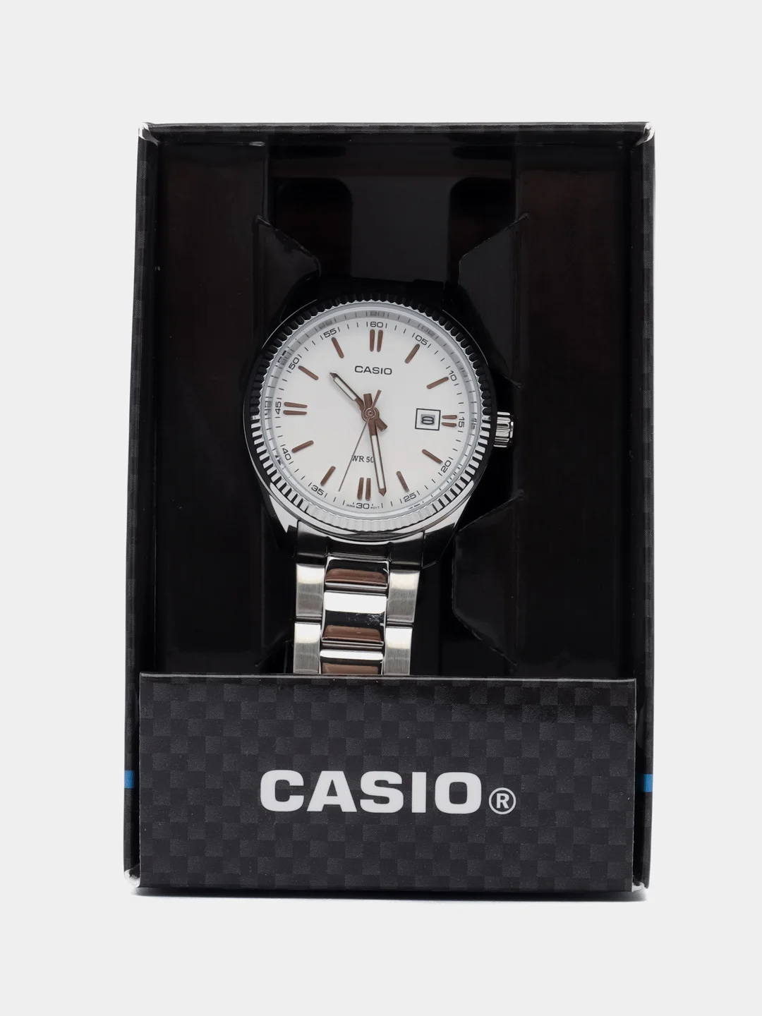 Белый часы наручные Casio Collection LTP-1335 / LTP-1302