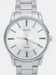 Серебряный часы наручные CASIO Collection MTP-1303