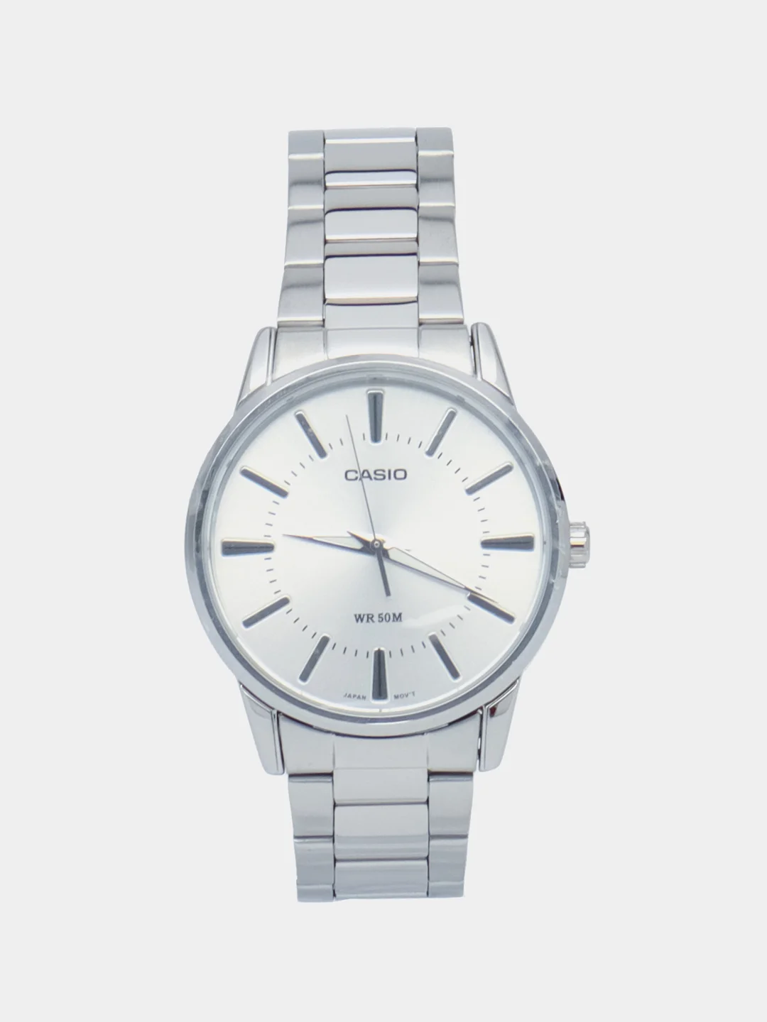 Серебряный часы наручные CASIO Collection MTP-1303