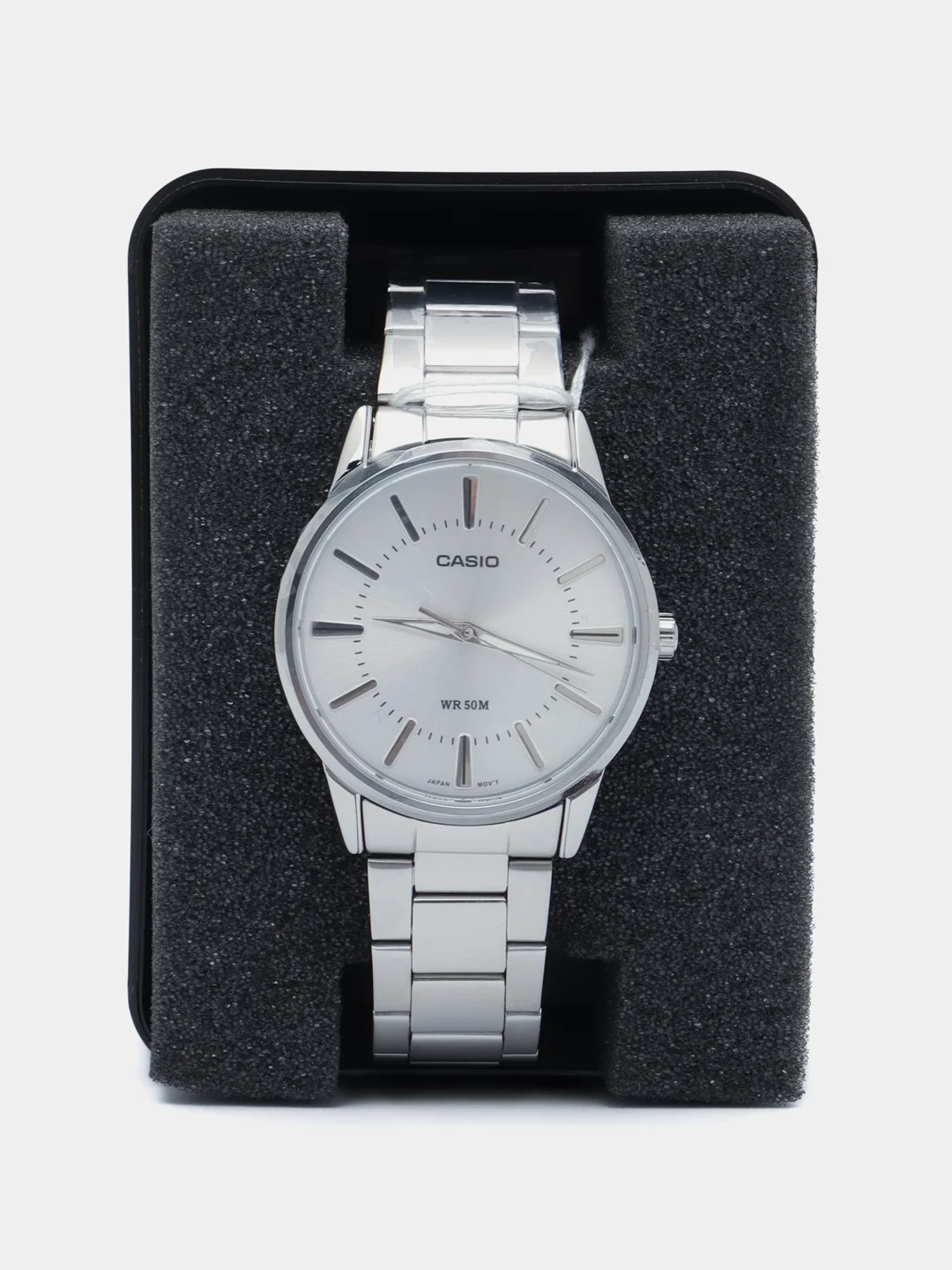Серебряный часы наручные CASIO Collection MTP-1303