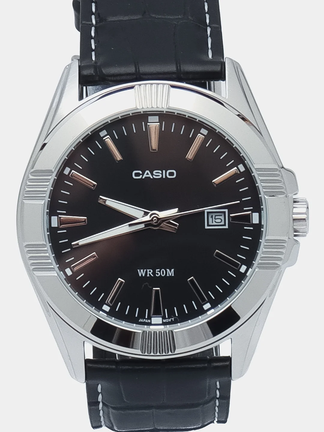 Черный часы наручные CASIO Collection MTP-1308