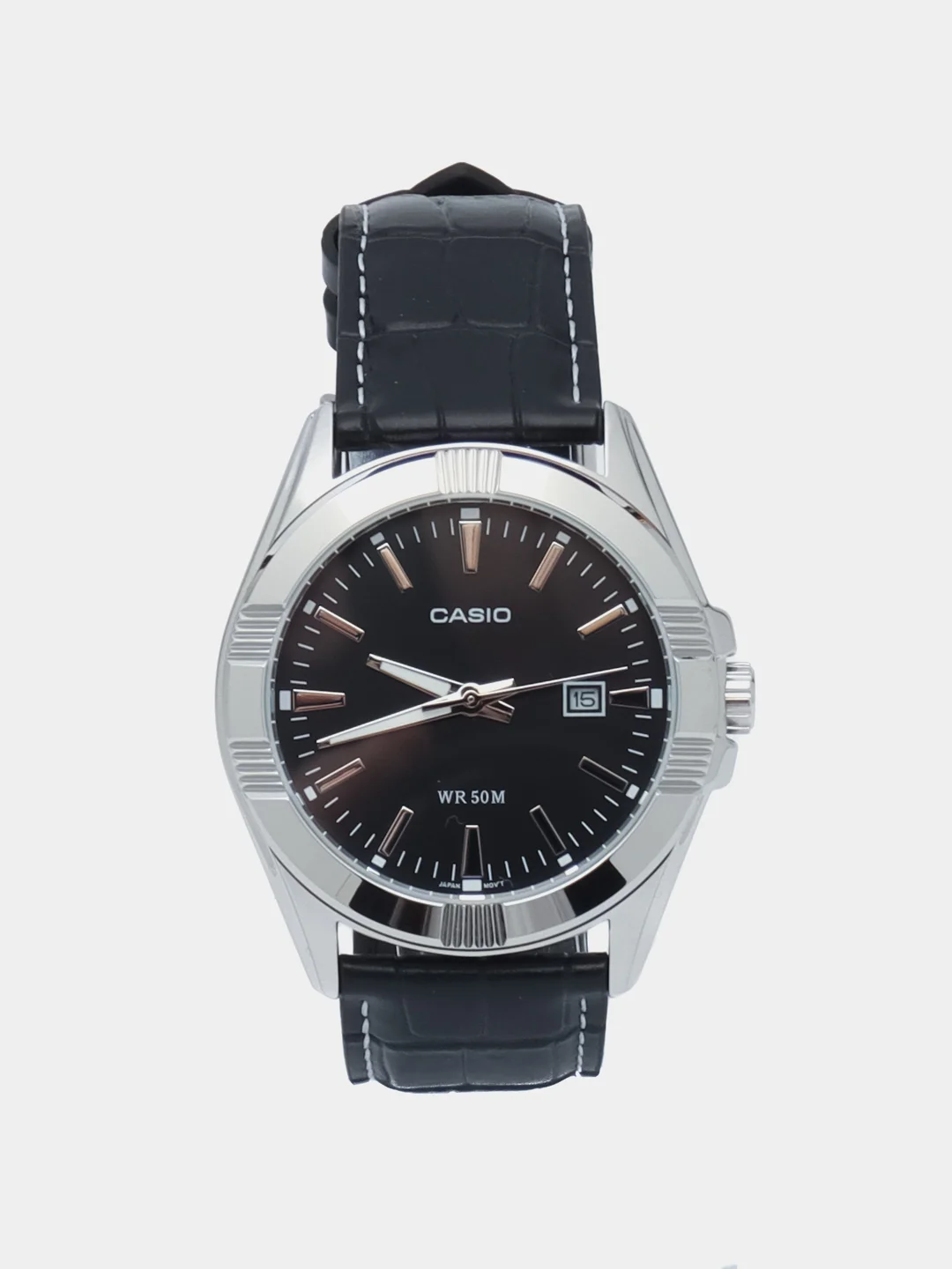 Черный часы наручные CASIO Collection MTP-1308