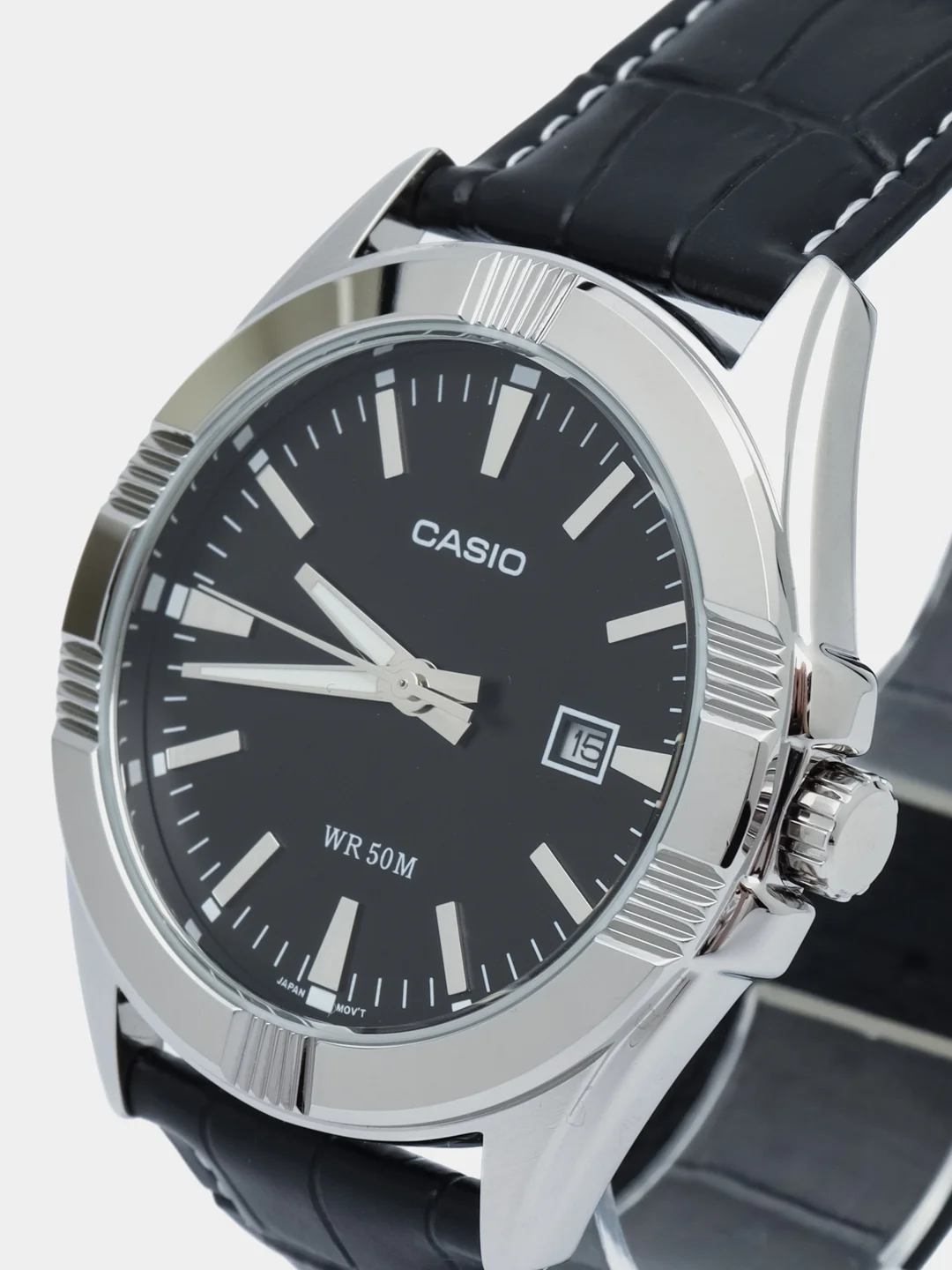Черный часы наручные CASIO Collection MTP-1308