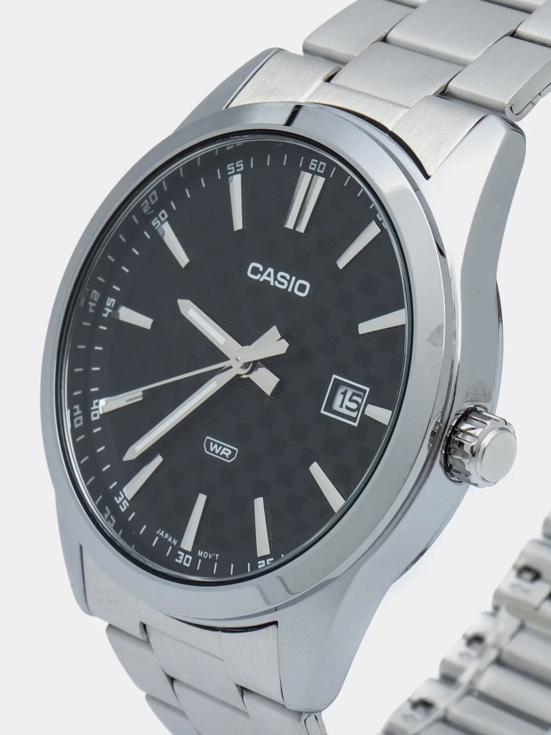 Серебряный часы наручные CASIO Collection MTP-VD03