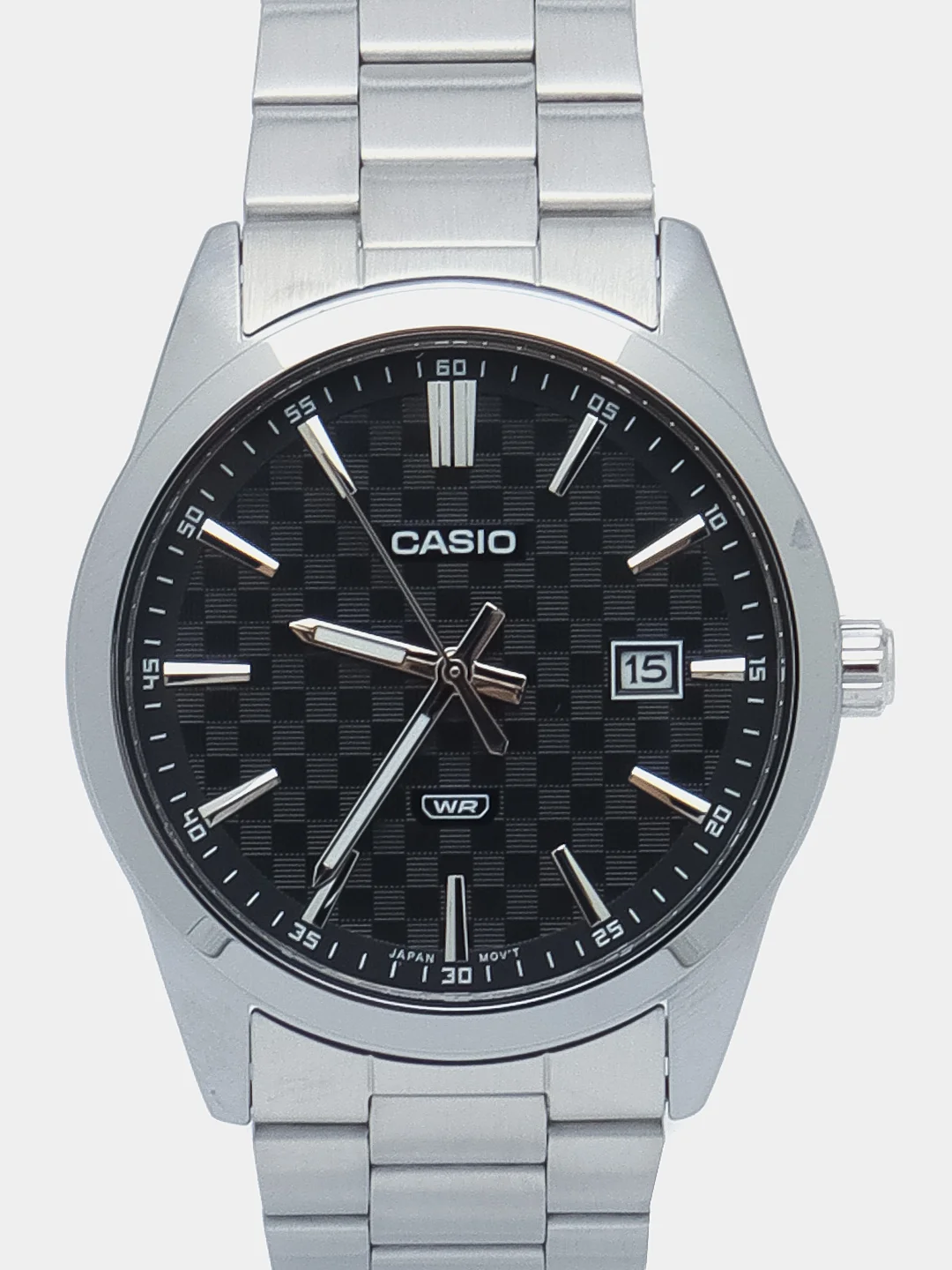 Серебряный часы наручные CASIO Collection MTP-VD03