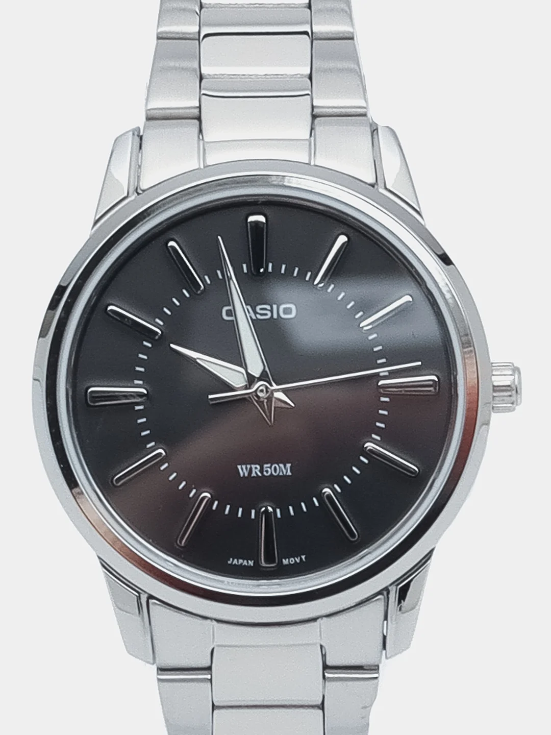 Серебряный часы наручные Casio Collection LTP-1303D / 1308D / 1314D