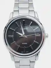 Серебряный часы наручные Casio Collection LTP-1303D / 1308D / 1314D