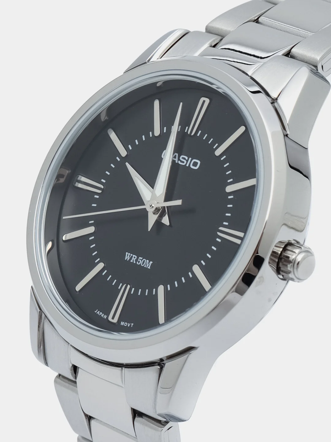 Серебряный часы наручные Casio Collection LTP-1303D / 1308D / 1314D