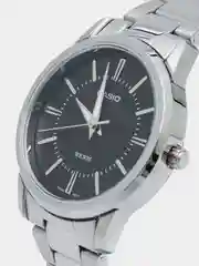 Серебряный часы наручные Casio Collection LTP-1303D / 1308D / 1314D