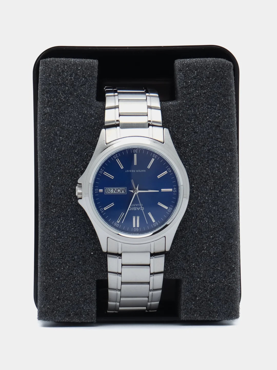 Синий часы наручные CASIO Collection MTP-1239D