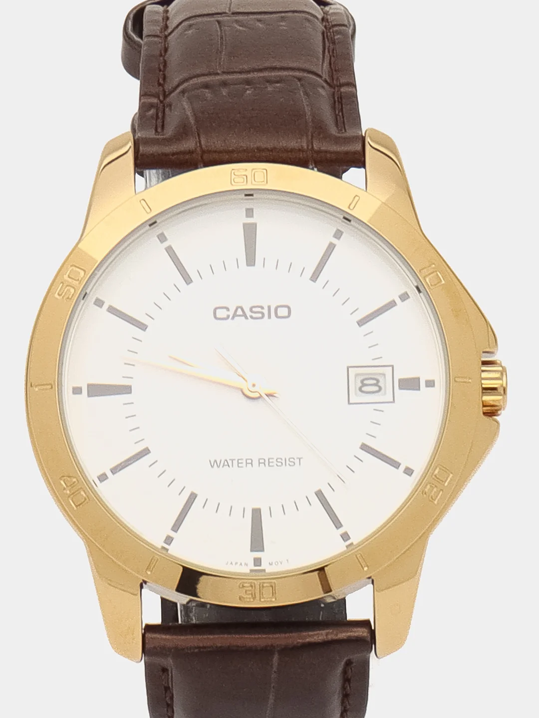 Белый часы наручные Casio Collection MTP-V004L
