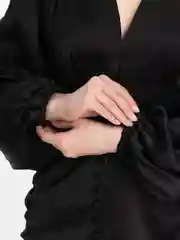 Черный платье черное