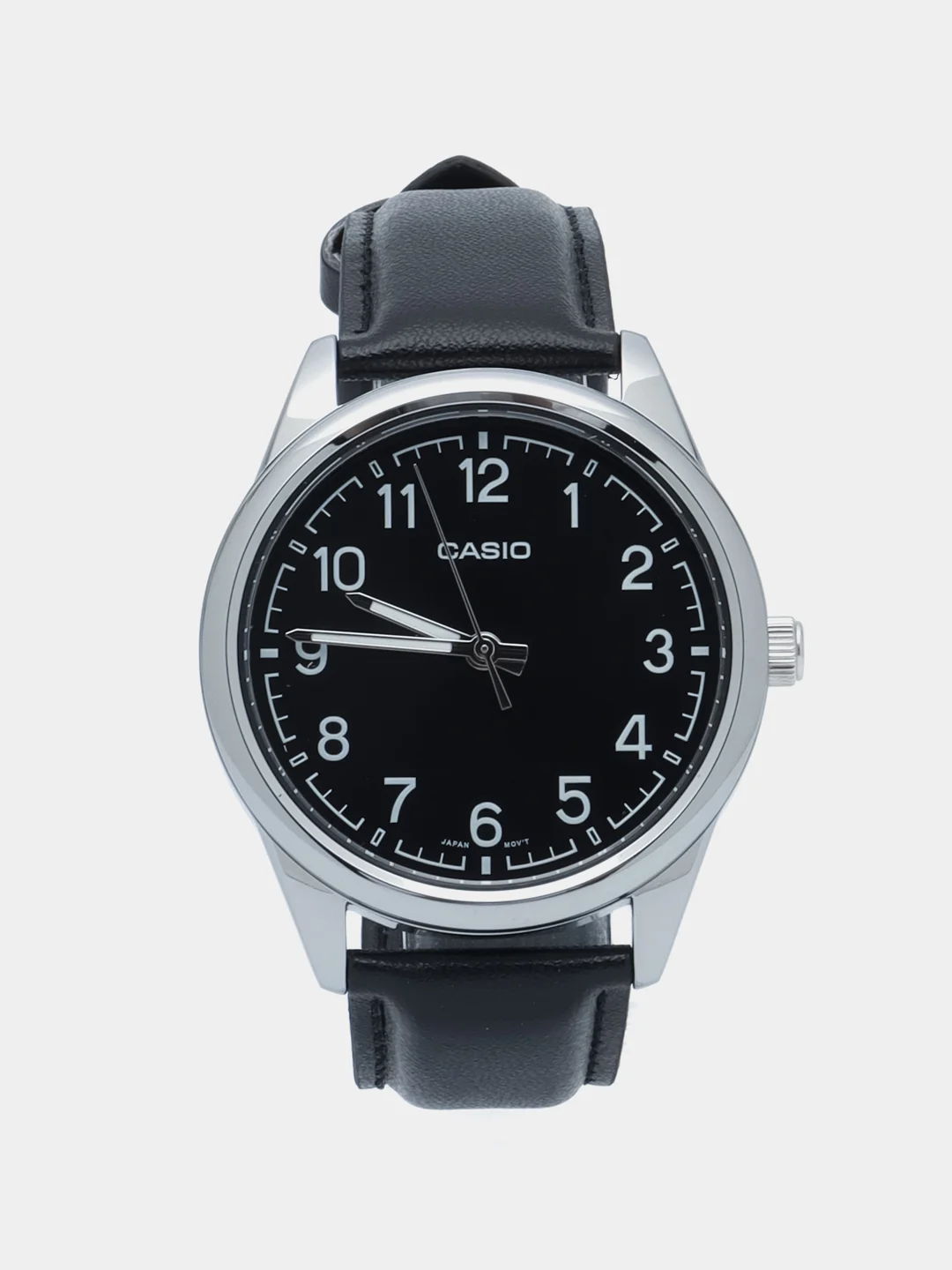 Черный часы наручные Casio Collection MTP-V005