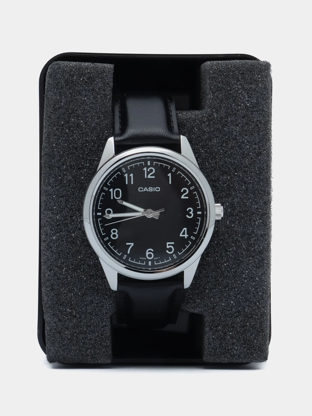 Черный часы наручные Casio Collection MTP-V005