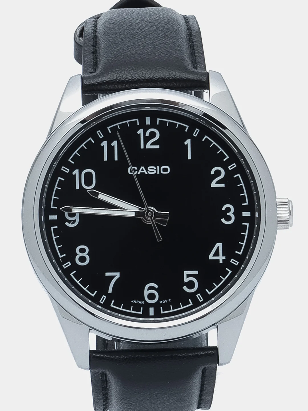 Черный часы наручные Casio Collection MTP-V005
