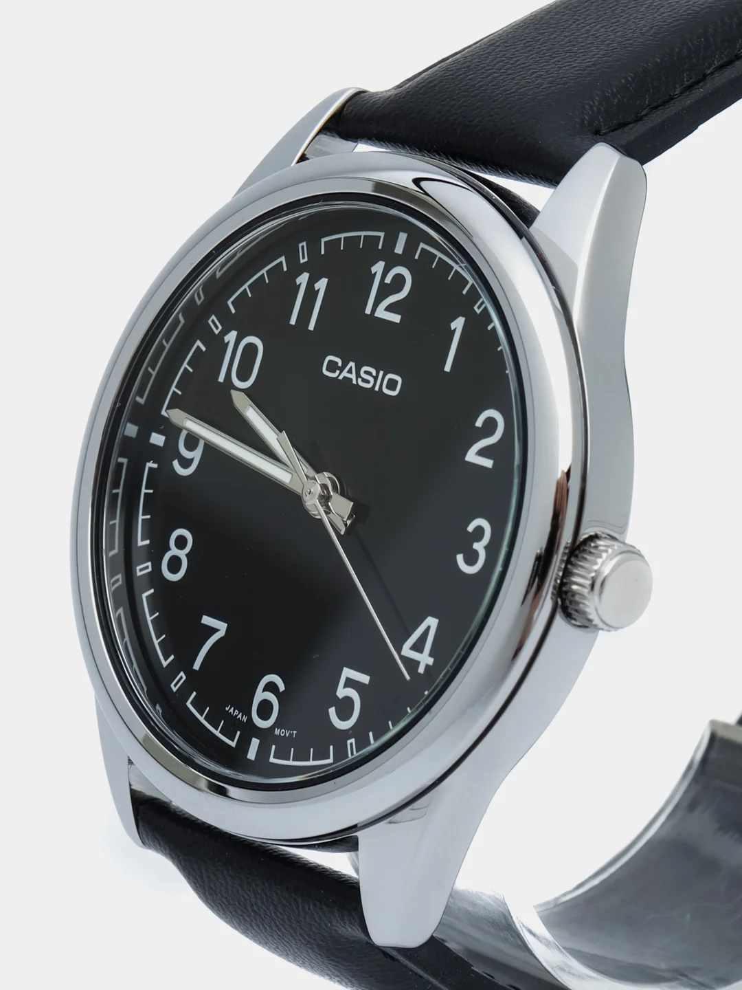 Черный часы наручные Casio Collection MTP-V005