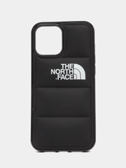 Мягкий чехол с принтом "The North Face" на iPhone XR, 11, 12 , 13, 14, 15, Pro, Max, Plus