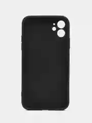 Светло-синий кожаный чехол с принтом на iPhone XR, 11, 12, 13, 14, 15, Pro, Max