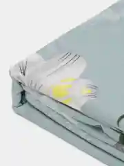 Зелёный хаки комплект постельного белья, 1,5  спальный, хлопок