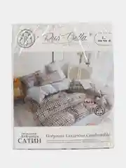 Песочный хаки комплект постельного белья, 1,5  спальный, хлопок