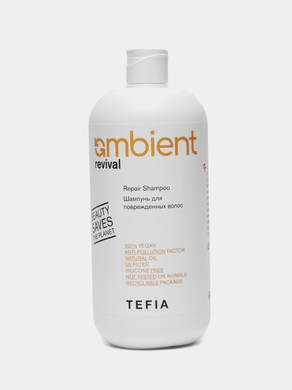 Шампунь для поврежденных волос Tefia ambient revival, Repair Shampoo, 950 мл