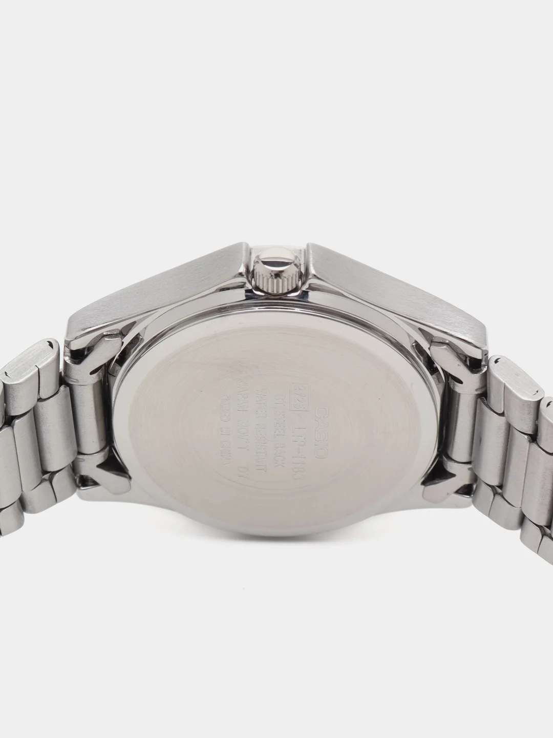Серебряный часы наручные Casio Collection LTP-1183 / LTP-1170