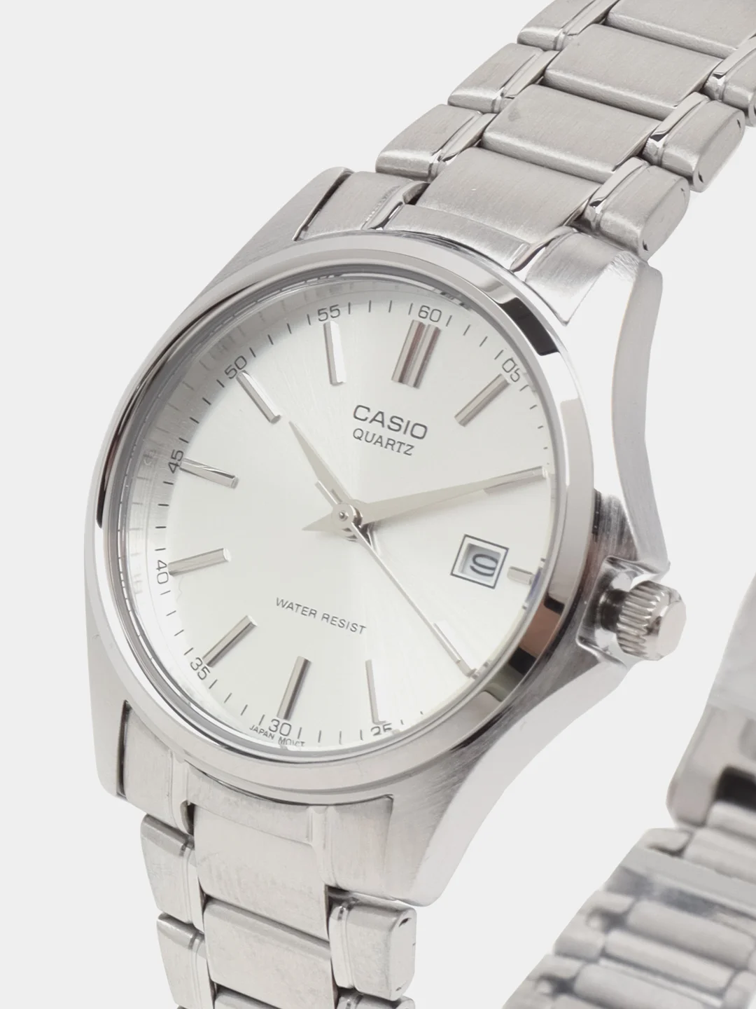 Серебряный часы наручные Casio Collection LTP-1183 / LTP-1170