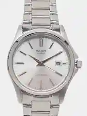 Серебряный часы наручные Casio Collection LTP-1183 / LTP-1170