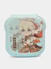 Багровый блокнот-брелок по аниме игре "Genshin Impact", Геншин Импакт, с ПВХ обложкой на картоне