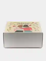 Коробка-бокс-подарочная-Любимой подруге, с наполнителем