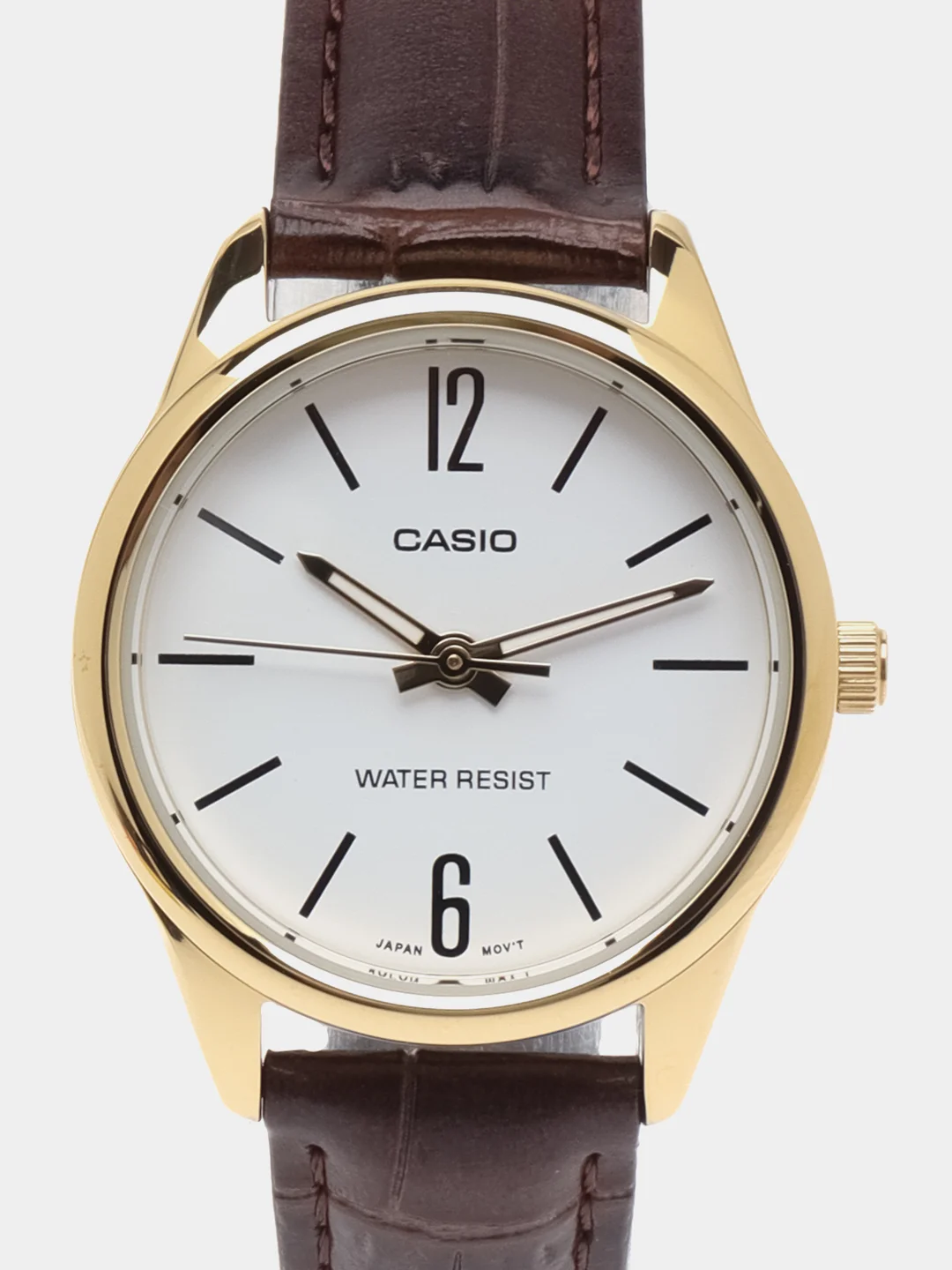 Коричневый часы наручные Casio Collection LTP-V005