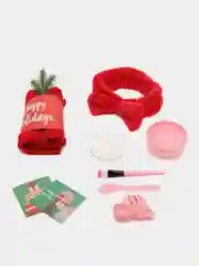 Алый подарочный набор "Beauty-box", новогодний
