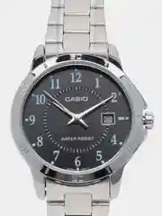 Серебряный часы наручные Casio Collection LTP-V004