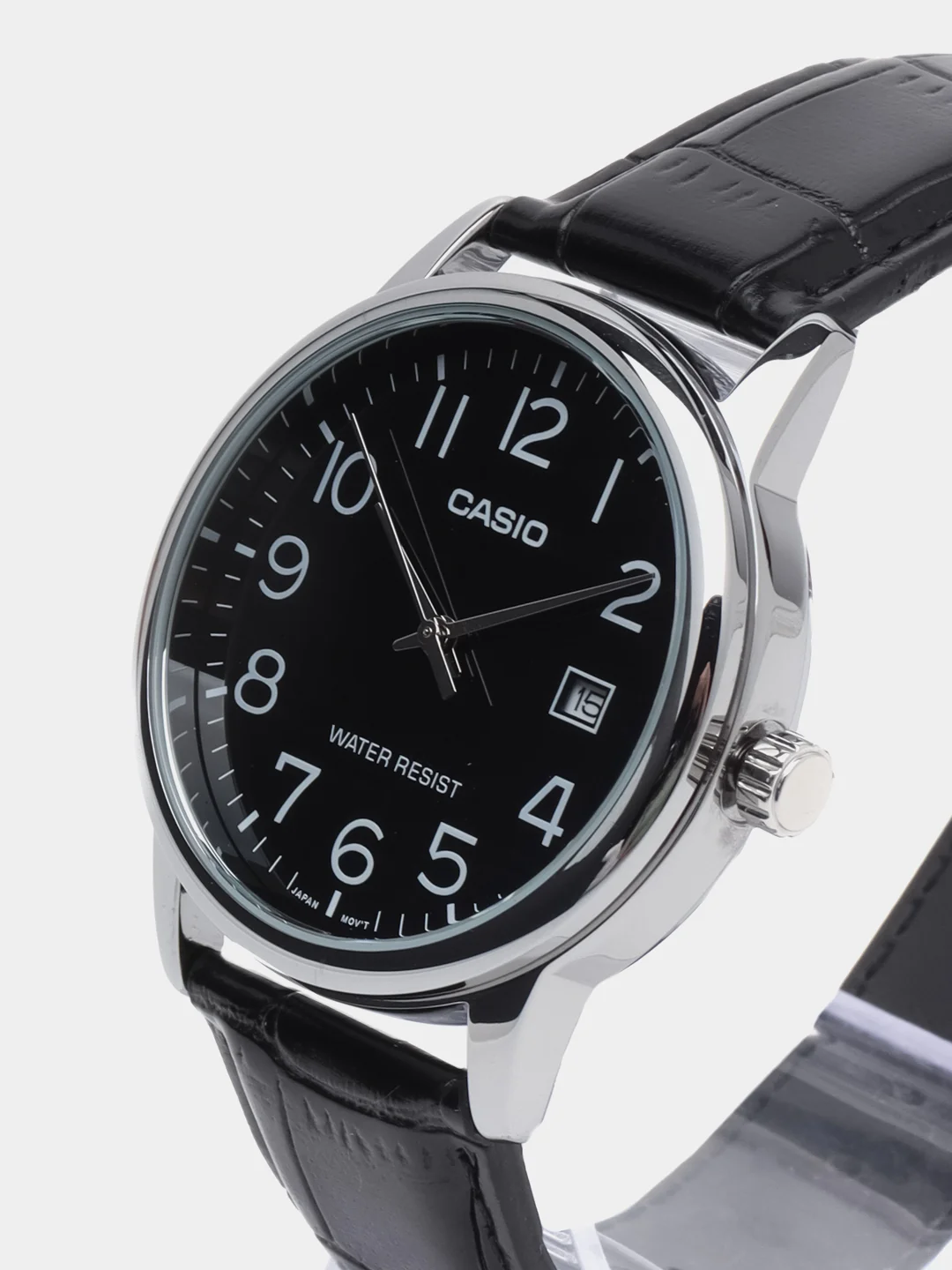 Черный часы наручные CASIO Collection MTP-V002