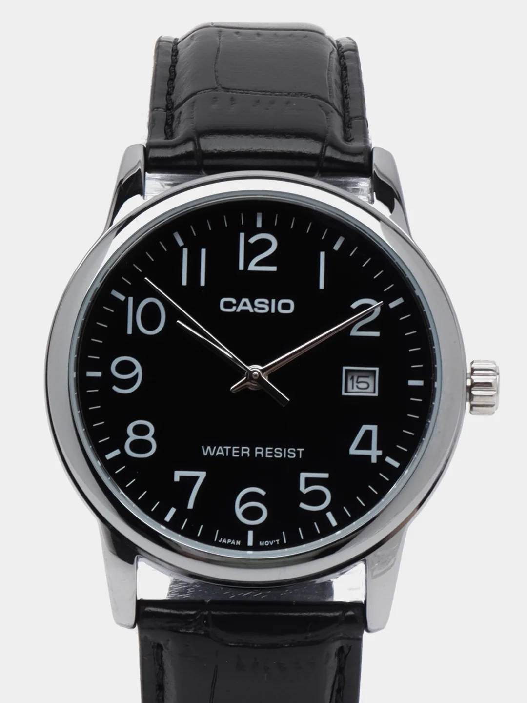 Черный часы наручные CASIO Collection MTP-V002