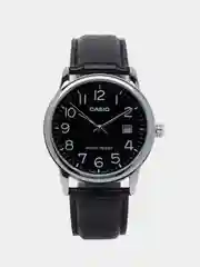 Черный часы наручные CASIO Collection MTP-V002