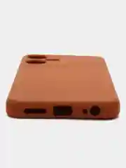Коричневый чехол для Tecno POVA Neo 3 (Техно Пова Нео 3), Silicone Case