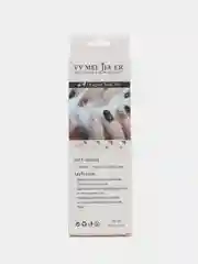 Синий накладные ногти с дизайном, 24 штуки